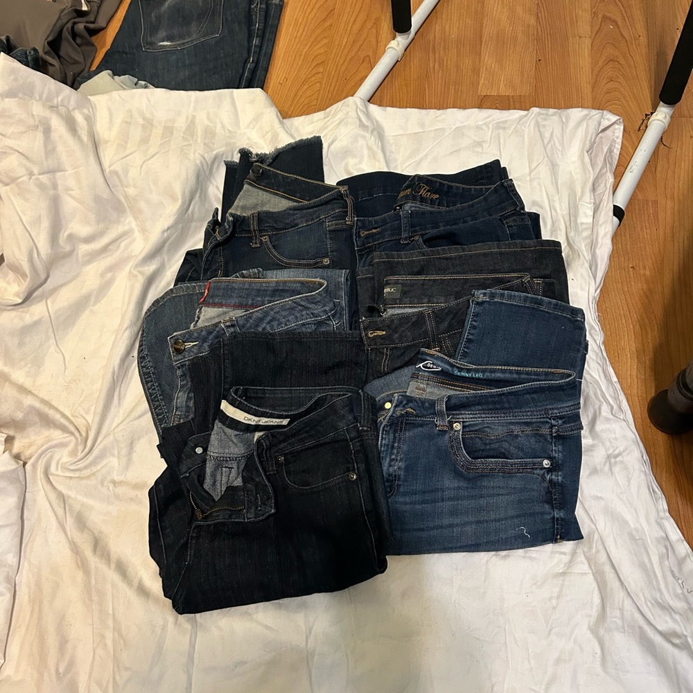 SOLD. -pair lady’s jeans size 12.  SOLD